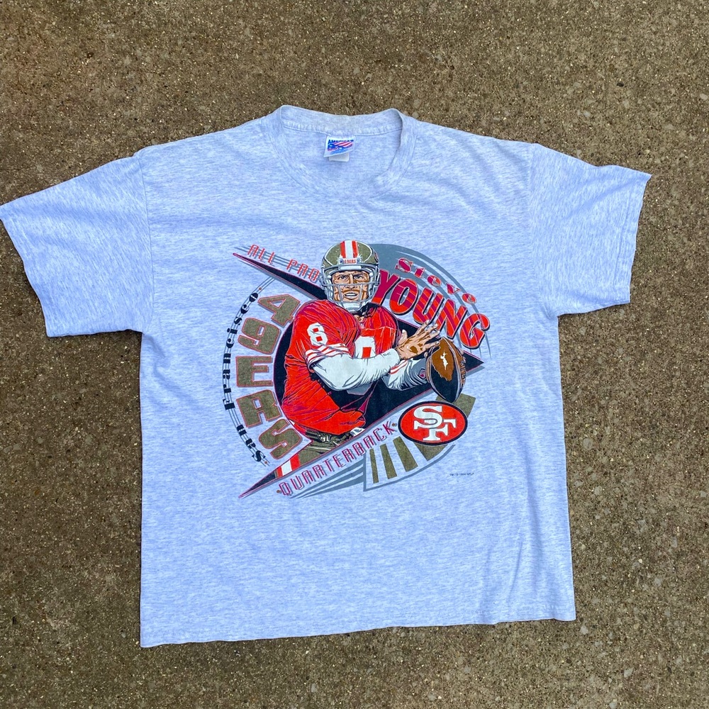 94’ Steve Young 49r’s Vintage Tee size L